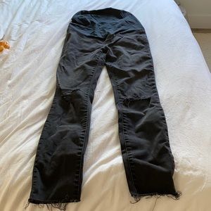 Madewell maternity skinny jeans